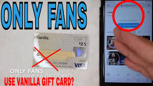 One such gift card is a visa gift card. Can You Use Vanilla Visa Gift Card On Only Fans Youtube