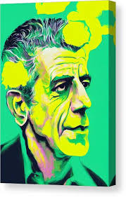 Anthony Bourdain Canvas Prints & Wall Art for Sale
