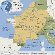 Charlemagne Kingdom Charlemagne History Historical Maps
