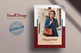 Our fine section of both paid and free magazine and zine indesign templates. Indesign Magazine Template With Red And Blue Unsell Design