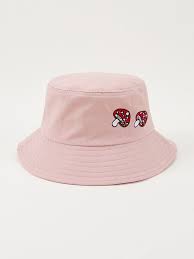 Cartoon Mushroom Bucket Hat Romwe Cute Hats Bucket Hat Aesthetic Girl Outfit Accessories