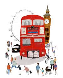Maybe you would like to learn more about one of these? Illustration Art Print To Adorn Your Walls At Home Illustrated By Katy Pillinger Designs C 2018 London Art Print London Wall London Wall Art