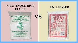 Glutinous Rice Flour Vs Rice Flour Thosefoods Com