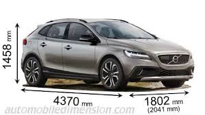 Volvo V40 Cross Country 2016 Dimensions Boot Space And Interior