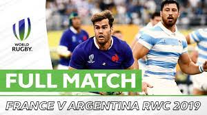 Maybe you would like to learn more about one of these? France V Argentina Rugby World Cup 2019 Youtube