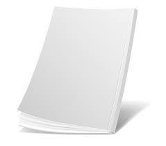Blank Flying White Magazine Cover Template Magazine Design Magazine Cover Clothing Mockup