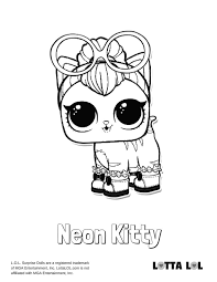 Ahmedatheism gambar mewarnai lol surprise. Lol Surprise Coloring Pages Kitty K Novocom Top