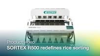 The new SORTEX R500 redefines rice sorting
