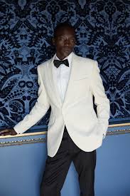 Image result for black tie optional male