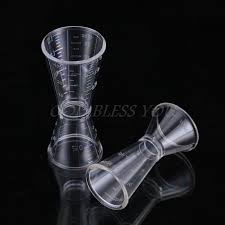 Us 0 77 14 Off Aliexpress Com Buy S L Jigger Single Double Shot Cocktail Measure Cup Wine Short Drink Bar Party From Reliable Cocktail Measure
