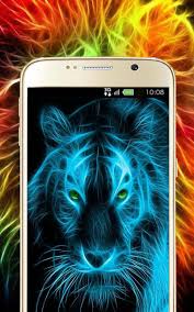 Animated stars falling down the screen! Neon Animal Wallpaper For Android Apk Download