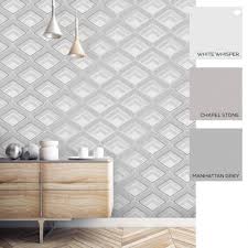 See more ideas about 3d wallpaper, wallpaper, 3d desktop wallpaper. Retro Geometric 3d Effect Wallpaper Grey Wallpaper From I Love Wallpaper Uk