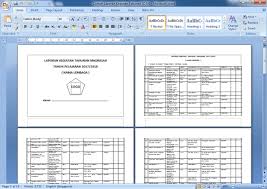 Laporan program kerja kepala sekolah tp. Contoh Laporan Program Tahunan Sekolah Dasar Pdf Pekpgotv