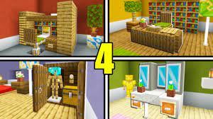Give it a like if you did enjoy. 4 Minecraft Bedroom Furniture Decoration Ideas Youtube