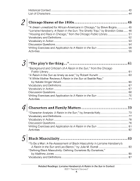 Related Readings Lorraine Hansberrys A Raisin In The Sun In Context Book