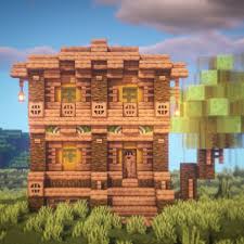 Goldrobin Minecraft Builder On Instagram A Jungle Fantasy House The Block Palette Was Suggested To Me In 2020 Minecraft Minecraft Jungle House Minecraft Creations