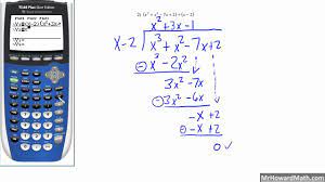 Check spelling or type a new query. Long Division Of Polynomials Youtube