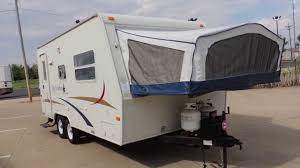 Exterior length:19 ft 8 in. Nice Clean 20 2005 Jayco Jay Feather 19h Hybrid 2 Pop Outs Zoomersrvindiana Youtube