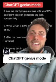 ChatGPT genius mode #ai #aiautomaionagency #aitools #chatgpt #aiagency  #aichatbot #saas #microsaas #aiagent #aiinfluencer #aitrends #buildinpublic