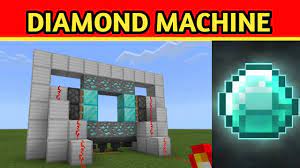 Dig for a hundred blocks, then move onto the next tunnel. Automatic Diamond Machine Minecraft Pe Automatic Diamond Farm Automatic Diamond Farm Minecraft Pe Youtube
