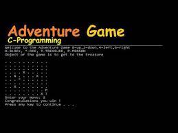 This loop is great when we want to repeat code for as long as a certain condition is met. C Programming Adventure Game Youtube