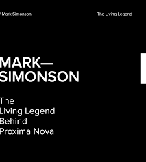 From the start, he had a strong interest in type design. Mark Simonson The Living Legend Behind Prox Youworkforthem Blog