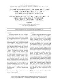 China masih menduduki peringkat pertama dengan jumlah penduduk sekitar 1,44 miliar. Pdf Layanan Pendidikan Agama Islam Bagi Anak Anak Buruh Migran Indonesia Di Kota Kinabalu Sabah Malaysia