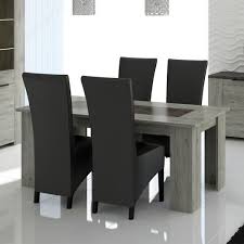 Lorsque nous désirons acheter une nouvelle table à manger, il est impératif de savoir ce que nous désirons, cela dans le but de bien réussir notre achat. Table De Repas A Allonge Bois Gris Beton Riucko Salle A Manger Tables Table De Repas