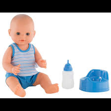 Corolle Doll Paul Drink And Wet Bath Baby Fpk24