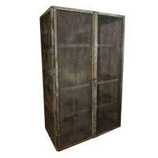 Black And Decker Storage Cabinet Replacement Parts Art De Vivre By Francine Gardner Vintage French Industrial Metal Mesh Cabinet Vintage Cabinets Cabinet Rustic Metal