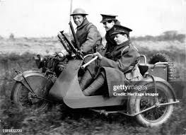 Image result for Solid Black 1940 Motorcycle