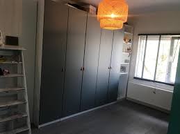 Reinsvoll Pax Kast Deuren Met Leren Handgreepjes Pax Kast Ikea Pax Kast