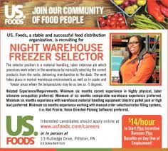 Best thing we have ever done is change to good food warehouse. Night Warehouse Freezer Selector Us Foods