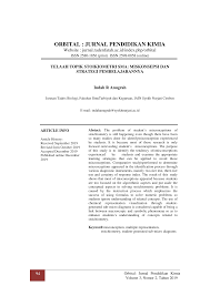 Contoh format jurnal mengajar guru. Http Jurnal Radenfatah Ac Id Index Php Orbital Article View 4892 2733