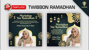 Warna yang digunakan pada desain twibbon ramadhan photoshop ini sederhana hanya dengan menggunakan perpaduan warna biru gradasi hijau dan kuning pada frame. Twibbon Ramadhan 2021 Coba Ragam Bingkai Lengkapnya