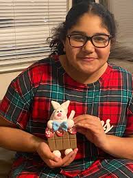 My version of the Queen bee Cristal made, I made 2 for my 2 granddaughters! 