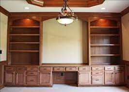 Home office wall units furniture. Homesoffice8 Jpg 1024 731 Custom Built Wall Unit Home Office Storage Built In Wall Shelves