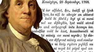 And what is the original english alphabet? Ridiculous History When Benjamin Franklin Remade The Alphabet Howstuffworks