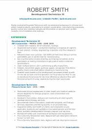 It s the only site that is 100 free for motocross riders and promoters. Development Technician Resume Samples Qwikresume