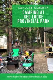 Review Camping At Red Lodge Provincial Park Red Lodge Alberta Travel Provincial