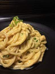 Salted Egg Pasta Healthy Snacks Recipes Egg Pasta Recipe Salted Egg