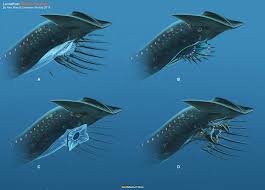 Artstation Shadow Leviathan Alex Ries Concept Art Alien Concept Art Leviathan