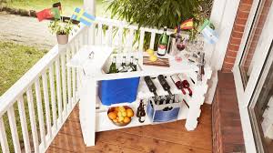 Wir zeigen ihnen mehrere kreative anleitungen, wie sie einen tisch aus europaletten mit pflanzgefäß selber bauen können. Gartenbar Aus Paletten Selber Bauen Bosch Diy Bosch Diy