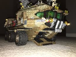The m510 mammoth siegework has no equal in size, firepower, or tactical faculty within the unsc's mobile planetside support contingent, making it one of the most powerful ground assets ever designed by humans. Lego Halo Mammoth Off 65