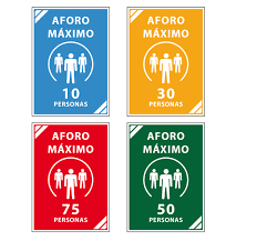 T he stadium is divided into four ticket zones. Vinilo Adhesivo Aforo Maximo Personalizado Puntodis