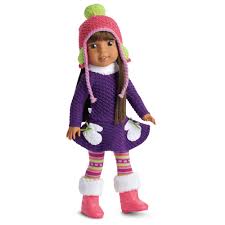 Free doll dress crochet pattern. Casually Cozy Outfit For Welliewishers Dolls American Girl