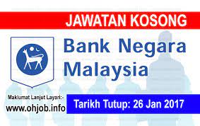 Full time, part time, internship. Jawatan Kosong Bank Negara Malaysia Bnm 26 Januari 2017 Jawatan Kosong Kerajaan Swasta Terkini Malaysia 2021 2022
