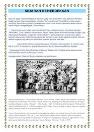 Pada tahun 1998, setahun selepas bermulanya krisis tersebut, malaysia telah memperkenalkan sebuah model dengan harapan dapat. Sejarah Kemerdekaan Malaysia