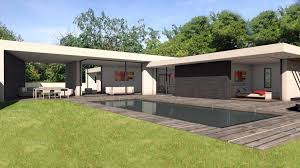 Villa D Architecte Contemporaine A Parement En Pierres Noires A Toulouse