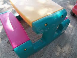 Diy Project Spray Paint Plastic Little Tikes Outdoor Toys